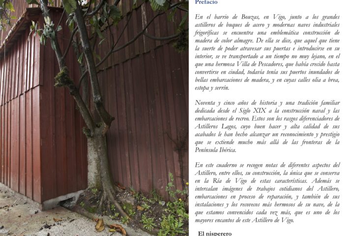 Página del Cuaderno de Fotos de Astilleros Lagos