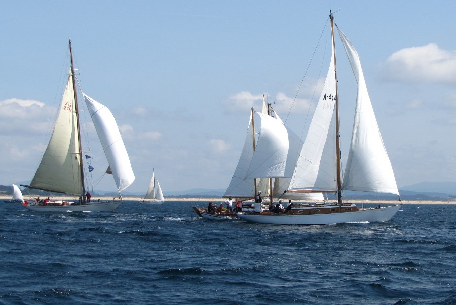 Imagen del Tango en la Regata de Clásicos