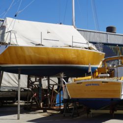 Alcaravan y Nueva Mareta en Astilleros Lagos