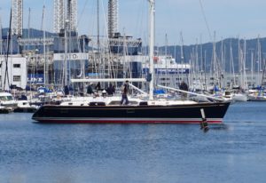 HERO, Hylas 46, recién botado en Astilleros Lagos