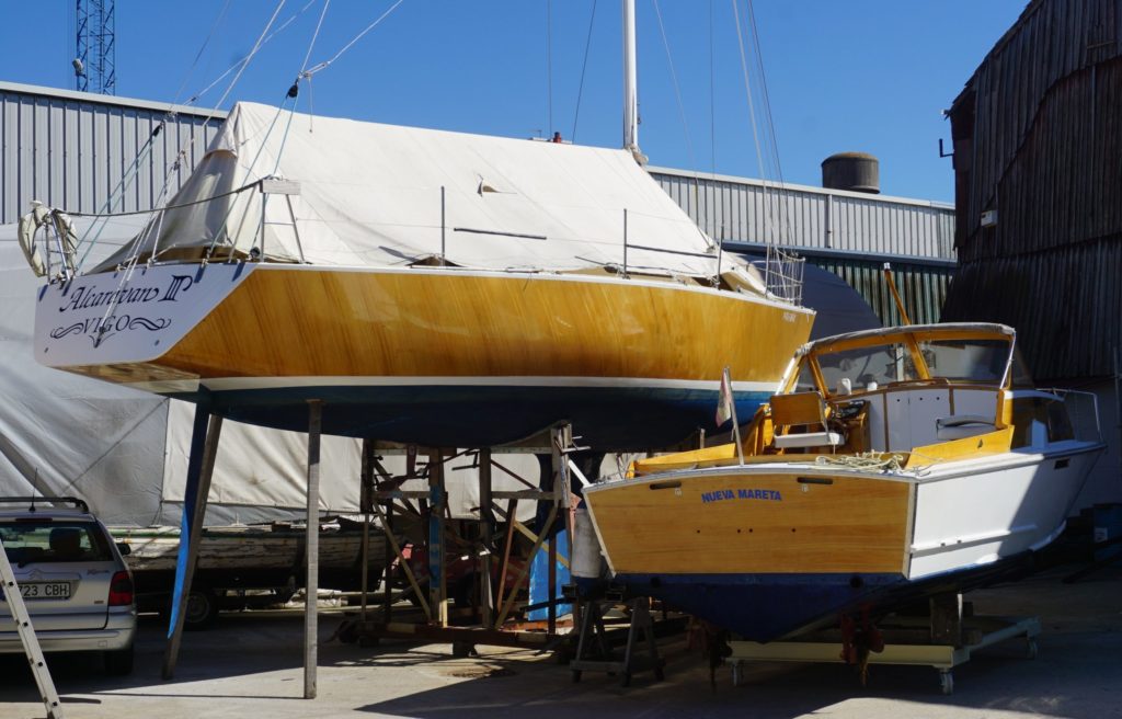 Alcaravan and Nueva Mareta, Portosin fleet in Vigo