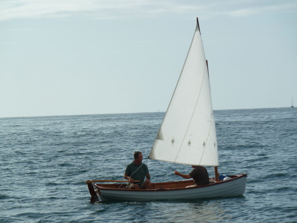 Santa Marta 13 sailing in Bayona