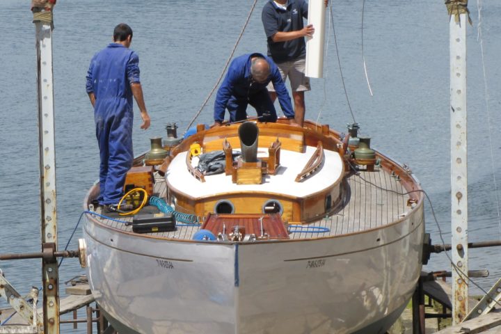 New aluminium mast for PINGÜINO