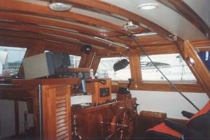 New interiors for 55' sailing ketch